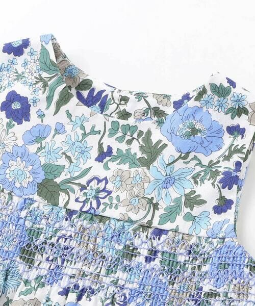 Tartine et Chocolat / タルティーヌ エ ショコラ ベビー・キッズウエア | 【日本製】【お揃い】リバティビエラ(DaisyMorisia)ブルマ付きワンピースベビー(70〜90cm) | 詳細8