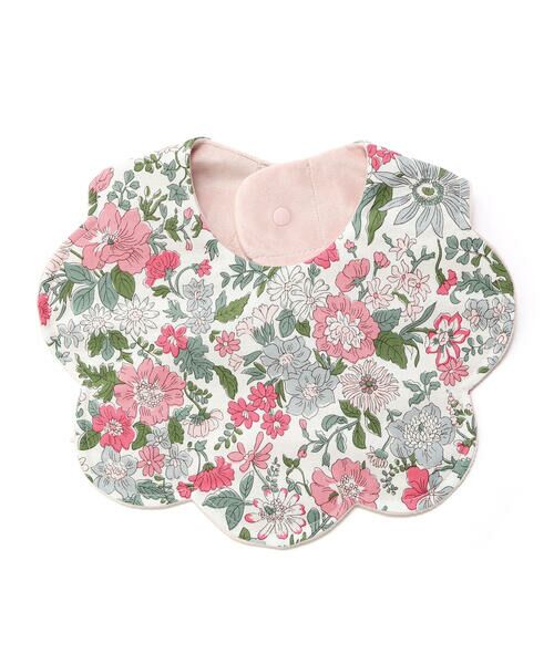 Tartine et Chocolat / タルティーヌ エ ショコラ ベビー・キッズグッズ | 【お揃い】リバティビエラ(DaisyMorisia)×ベロアリバーシブルスタイ | 詳細4