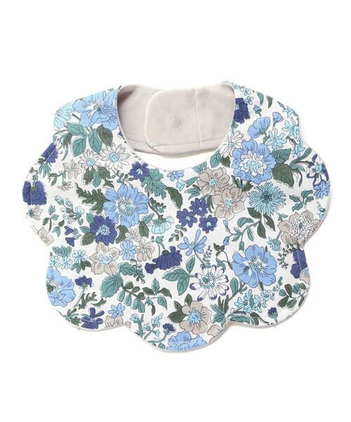 Tartine et Chocolat / タルティーヌ エ ショコラ ベビー・キッズグッズ | 【お揃い】リバティビエラ(DaisyMorisia)×ベロアリバーシブルスタイ | 詳細7