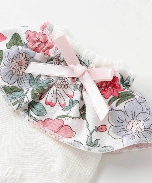 Tartine et Chocolat / タルティーヌ エ ショコラ ベビー・キッズウエア | 【日本製】【お揃い】リバティビエラ(DaisyMorisia)ソックスベビー(8〜13cm) | 詳細1