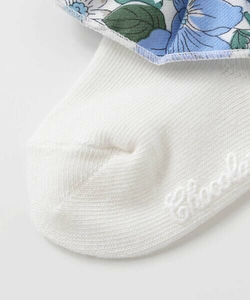 Tartine et Chocolat / タルティーヌ エ ショコラ ベビー・キッズウエア | 【日本製】【お揃い】リバティビエラ(DaisyMorisia)ソックスベビー(8〜13cm) | 詳細3