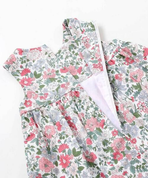 Tartine et Chocolat / タルティーヌ エ ショコラ ドレス | 【日本製】【お揃い】リバティビエラ(DaisyMorisia)ジャンパースカート(90〜140cm) | 詳細10