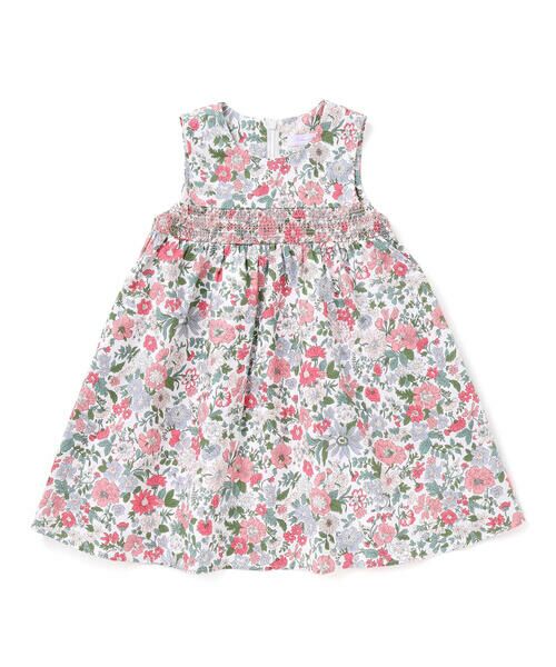 Tartine et Chocolat / タルティーヌ エ ショコラ ドレス | 【日本製】【お揃い】リバティビエラ(DaisyMorisia)ジャンパースカート(90〜140cm) | 詳細4