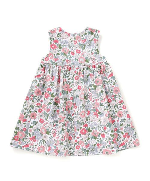 Tartine et Chocolat / タルティーヌ エ ショコラ ドレス | 【日本製】【お揃い】リバティビエラ(DaisyMorisia)ジャンパースカート(90〜140cm) | 詳細5