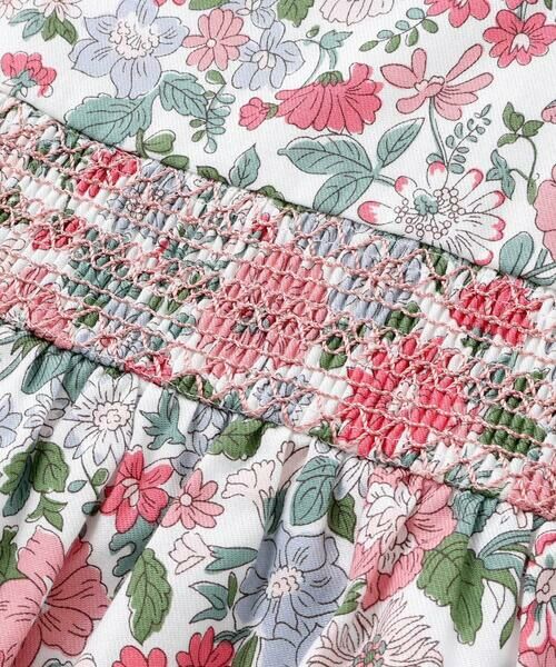 Tartine et Chocolat / タルティーヌ エ ショコラ ドレス | 【日本製】【お揃い】リバティビエラ(DaisyMorisia)ジャンパースカート(90〜140cm) | 詳細7