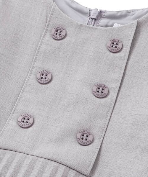 Tartine et Chocolat / タルティーヌ エ ショコラ ドレス | アコーディオンプリーツジャンパースカート(90〜140cm) | 詳細13