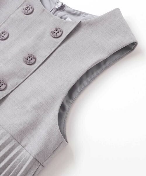 Tartine et Chocolat / タルティーヌ エ ショコラ ドレス | アコーディオンプリーツジャンパースカート(90〜140cm) | 詳細14