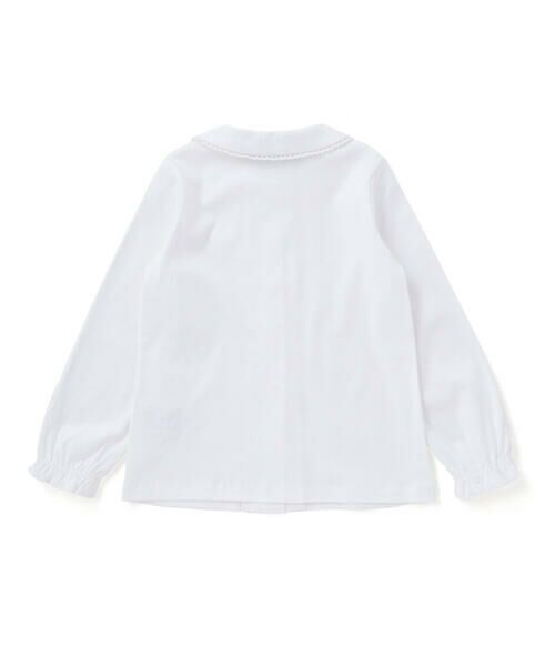 Tartine et Chocolat / タルティーヌ エ ショコラ シャツ・ブラウス | 【お揃い】バイオシルスムース襟レースリボンブラウス(100〜140cm) | 詳細2