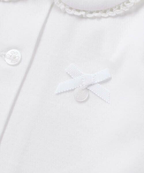 Tartine et Chocolat / タルティーヌ エ ショコラ シャツ・ブラウス | 【お揃い】バイオシルスムース襟レースリボンブラウス(100〜140cm) | 詳細4