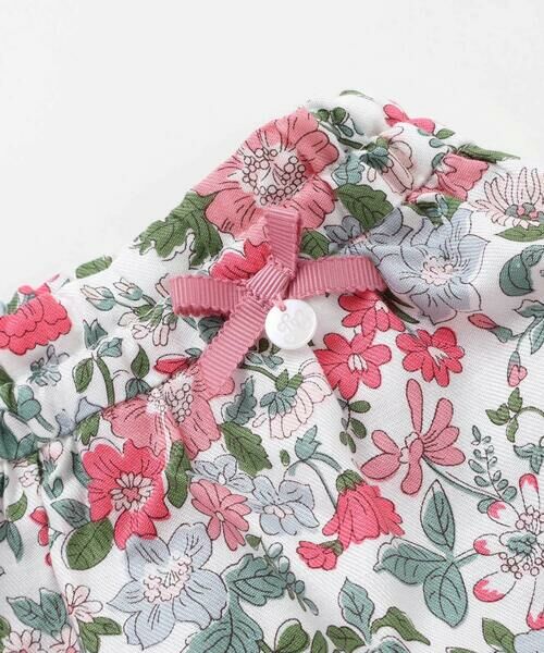 Tartine et Chocolat / タルティーヌ エ ショコラ その他パンツ | 【日本製】【お揃い】リバティビエラ(DaisyMorisia)フリルキュロットパンツ(90〜140cm) | 詳細9