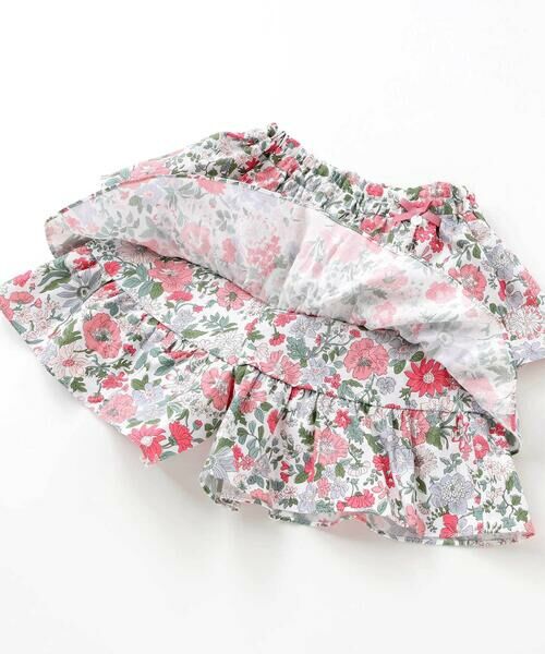 Tartine et Chocolat / タルティーヌ エ ショコラ その他パンツ | 【日本製】【お揃い】リバティビエラ(DaisyMorisia)フリルキュロットパンツ(90〜140cm) | 詳細10