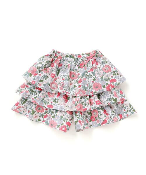 Tartine et Chocolat / タルティーヌ エ ショコラ その他パンツ | 【日本製】【お揃い】リバティビエラ(DaisyMorisia)フリルキュロットパンツ(90〜140cm) | 詳細6