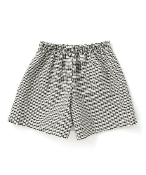 Tartine et Chocolat / タルティーヌ エ ショコラ その他パンツ | 千鳥チェック柄ラップ風スカパン(100〜140cm) | 詳細9