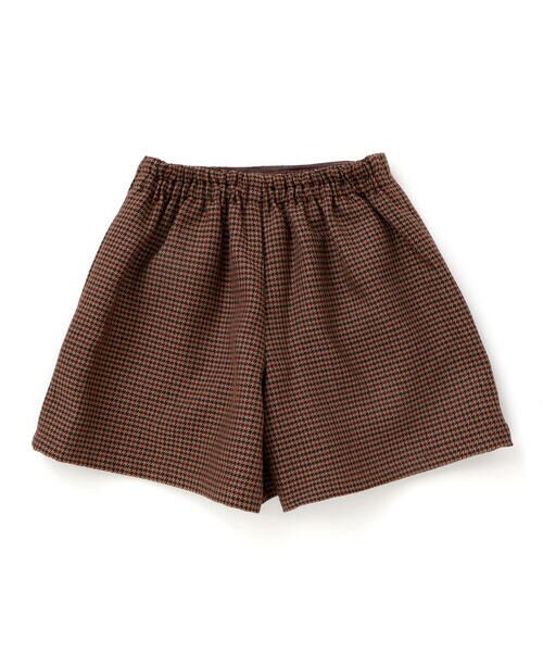 Tartine et Chocolat / タルティーヌ エ ショコラ その他パンツ | 千鳥チェック柄ラップ風スカパン(100〜140cm) | 詳細16