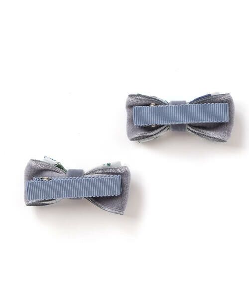 Tartine et Chocolat / タルティーヌ エ ショコラ カチューシャ・カチューム・その他 | 【日本製】【お揃い】リバティビエラ(DaisyMorisia)ヘアクリップ２点セット | 詳細2