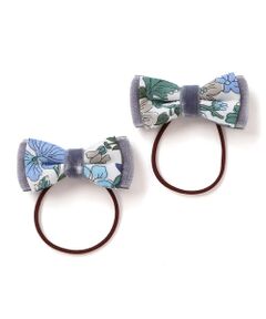 Tartine et Chocolat / タルティーヌ エ ショコラ ヘアゴム・シュシュ | 【日本製】【お揃い】リバティビエラ(DaisyMorisia)ヘアゴム２点セット