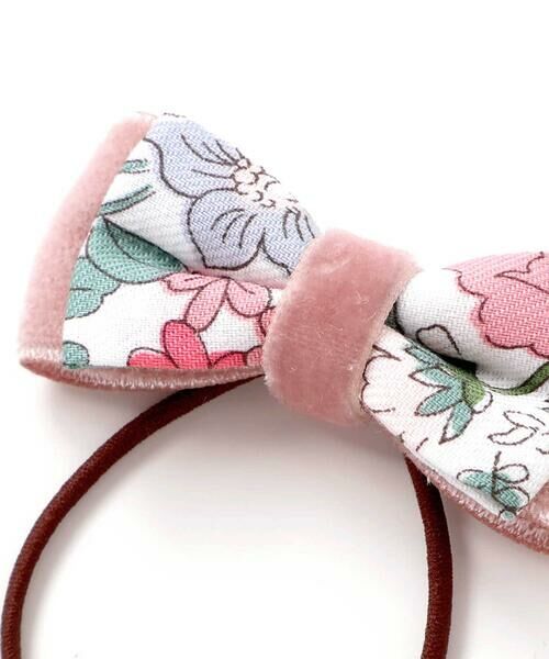 Tartine et Chocolat / タルティーヌ エ ショコラ ヘアゴム・シュシュ | 【日本製】【お揃い】リバティビエラ(DaisyMorisia)ヘアゴム２点セット | 詳細2