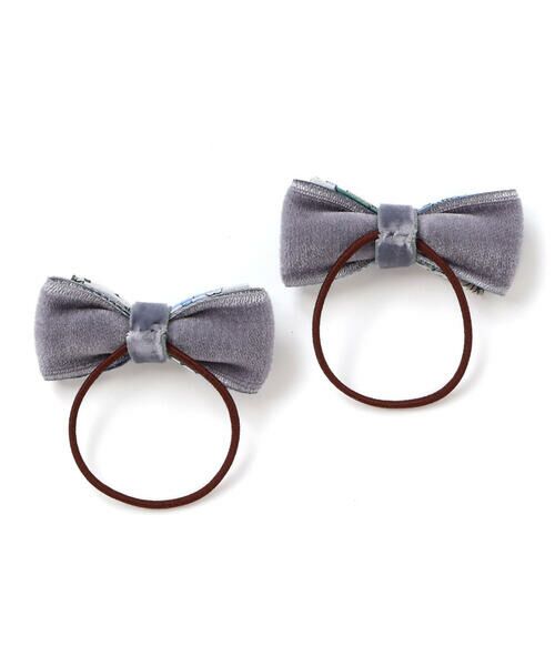 Tartine et Chocolat / タルティーヌ エ ショコラ ヘアゴム・シュシュ | 【日本製】【お揃い】リバティビエラ(DaisyMorisia)ヘアゴム２点セット | 詳細4