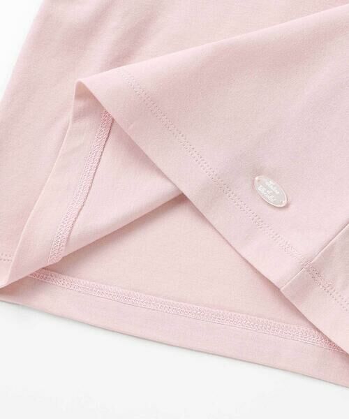 Tartine et Chocolat / タルティーヌ エ ショコラ Tシャツ | 【日本製】【お揃い】リバティビエラ(DaisyMorisia)×花ボタン長袖Tシャツ(100〜140cm) | 詳細13