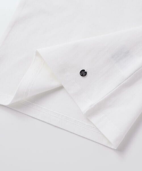 Tartine et Chocolat / タルティーヌ エ ショコラ Tシャツ | コンパクトコットン襟レース長袖Tシャツ(90〜140cm) | 詳細9