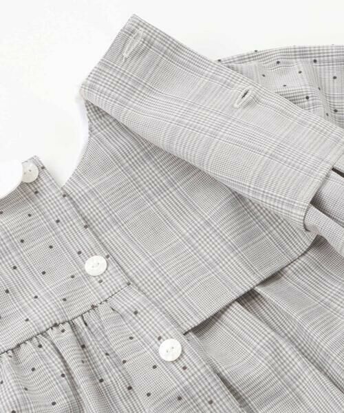 Tartine et Chocolat / タルティーヌ エ ショコラ ベビー・キッズウエア | 【日本製】【お揃い】チェックフロッキードットワンピースブルマ付きベビー(70~90cm) | 詳細11