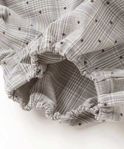 Tartine et Chocolat / タルティーヌ エ ショコラ ベビー・キッズウエア | 【日本製】【お揃い】チェックフロッキードットワンピースブルマ付きベビー(70~90cm) | 詳細14