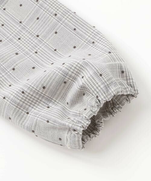 Tartine et Chocolat / タルティーヌ エ ショコラ ベビー・キッズウエア | 【日本製】【お揃い】チェックフロッキードットワンピースブルマ付きベビー(70~90cm) | 詳細8