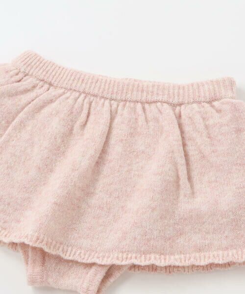 Tartine et Chocolat / タルティーヌ エ ショコラ ベビー・キッズウエア | 襟柄編みニット+スカートブルマ付きベビー(70~90cm) | 詳細9