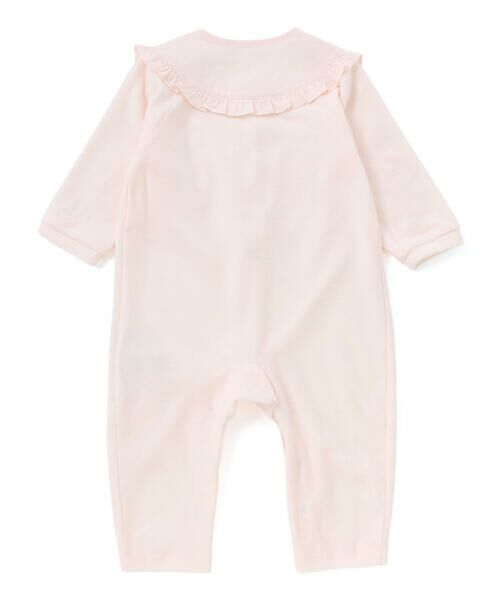 Tartine et Chocolat / タルティーヌ エ ショコラ ロンパース | 小花刺しゅうベロアフリルカバーオールベビー(70-80cm) | 詳細5