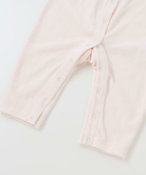 Tartine et Chocolat / タルティーヌ エ ショコラ ロンパース | 小花刺しゅうベロアフリルカバーオールベビー(70-80cm) | 詳細11