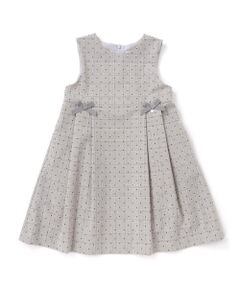 Tartine et Chocolat / タルティーヌ エ ショコラ ドレス | 【日本製】【お揃い】チェックフロッキードットジャンパースカート(90~140cm)