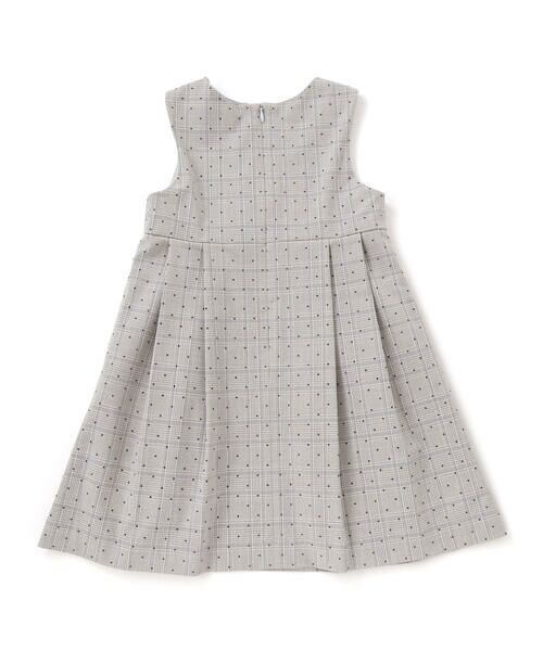 Tartine et Chocolat / タルティーヌ エ ショコラ ドレス | 【日本製】【お揃い】チェックフロッキードットジャンパースカート(90~140cm) | 詳細3