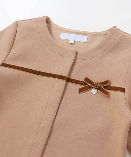 Tartine et Chocolat / タルティーヌ エ ショコラ カーディガン・ボレロ | 【お揃い】ポンチリボンカーディガン(100-140cm) | 詳細10