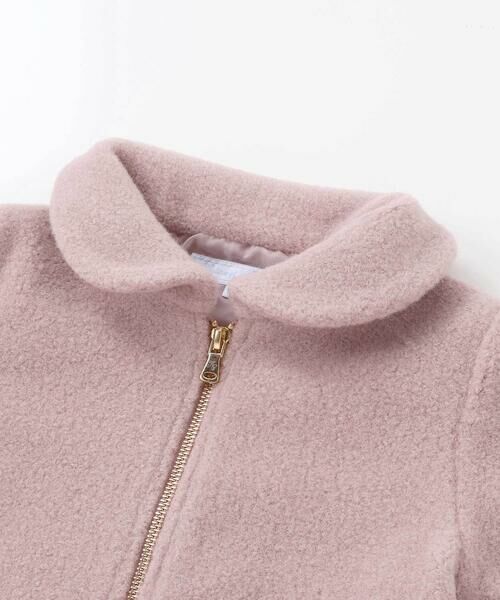 Tartine et Chocolat / タルティーヌ エ ショコラ その他アウター | 丸襟シャギージャケット(90~140cm) | 詳細2