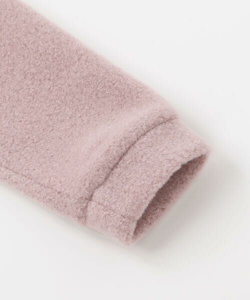 Tartine et Chocolat / タルティーヌ エ ショコラ その他アウター | 丸襟シャギージャケット(90~140cm) | 詳細3