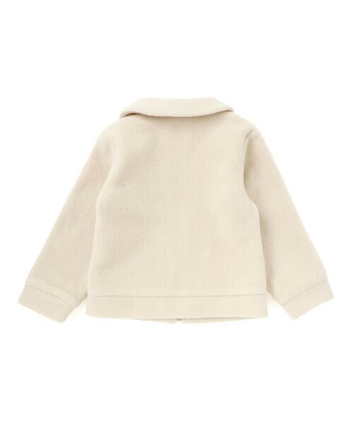 Tartine et Chocolat / タルティーヌ エ ショコラ その他アウター | 丸襟シャギージャケット(90~140cm) | 詳細8