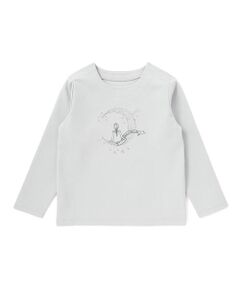 Tartine et Chocolat / タルティーヌ エ ショコラ スウェット | 星空お月さまプリント刺しゅう長袖トレーナー(90~140cm)