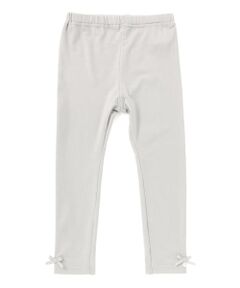 Tartine et Chocolat / タルティーヌ エ ショコラ レギンス・スパッツ | 【日本製】リボン付きラグウォームプレミアレギンス(80~140cm)