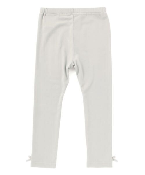 Tartine et Chocolat / タルティーヌ エ ショコラ レギンス・スパッツ | 【日本製】リボン付きラグウォームプレミアレギンス(80~140cm) | 詳細3