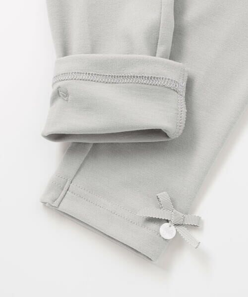 Tartine et Chocolat / タルティーヌ エ ショコラ レギンス・スパッツ | 【日本製】リボン付きラグウォームプレミアレギンス(80~140cm) | 詳細5