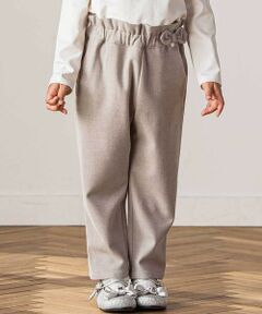 Tartine et Chocolat / タルティーヌ エ ショコラ その他パンツ | ソフトフランネルリボンパンツ(90~140cm)