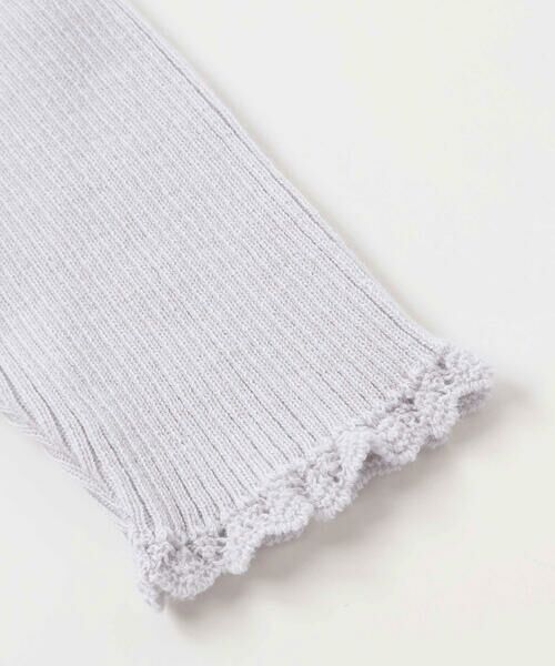 Tartine et Chocolat / タルティーヌ エ ショコラ ニット・セーター | 【日本製】ソフトコットンリボンタートルネックセーター(80~140cm) | 詳細10