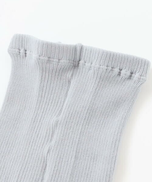 Tartine et Chocolat / タルティーヌ エ ショコラ ストッキング・タイツ・その他 | 【日本製】【お揃い】リボンロゴチャーム付きタイツ(80〜140cm) | 詳細6