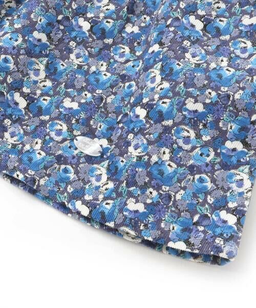 Tartine et Chocolat / タルティーヌ エ ショコラ ベビー・キッズウエア | 【日本製】【お揃い】リバティ(Leila)シャツコールワンピースブルマ付きベビー(70~90cm) | 詳細12