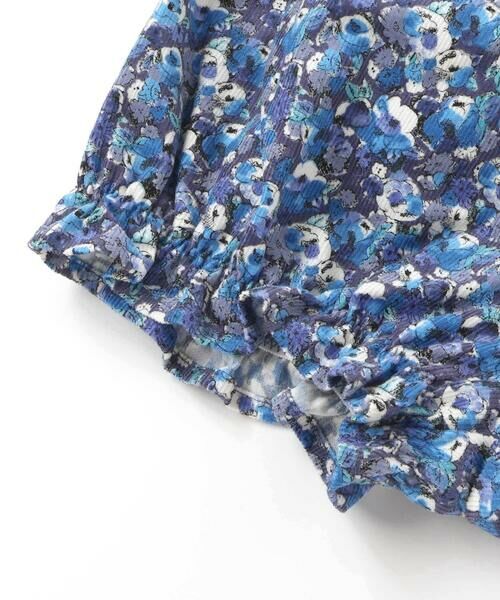 Tartine et Chocolat / タルティーヌ エ ショコラ ベビー・キッズウエア | 【日本製】【お揃い】リバティ(Leila)シャツコールワンピースブルマ付きベビー(70~90cm) | 詳細14