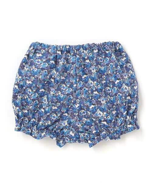 Tartine et Chocolat / タルティーヌ エ ショコラ ベビー・キッズウエア | 【日本製】【お揃い】リバティ(Leila)シャツコールワンピースブルマ付きベビー(70~90cm) | 詳細6