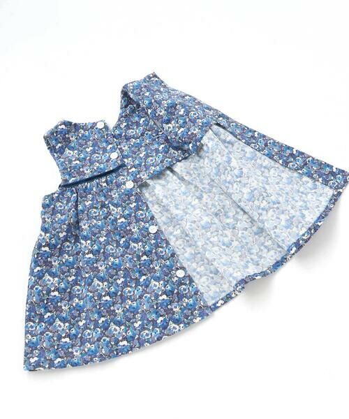 Tartine et Chocolat / タルティーヌ エ ショコラ ベビー・キッズウエア | 【日本製】【お揃い】リバティ(Leila)シャツコールワンピースブルマ付きベビー(70~90cm) | 詳細10