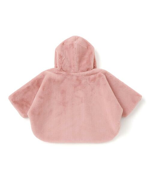 Tartine et Chocolat / タルティーヌ エ ショコラ ベビー・キッズウエア | 【お揃い】裏リバティ(Leila)フード付きマントベビー(70~90cm) | 詳細3