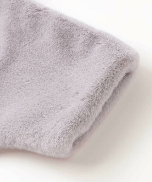 Tartine et Chocolat / タルティーヌ エ ショコラ ベビー・キッズウエア | 【お揃い】裏リバティ(Leila)フード付きマントベビー(70~90cm) | 詳細10