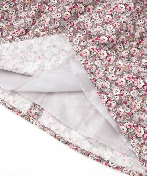 Tartine et Chocolat / タルティーヌ エ ショコラ ドレス | 【日本製】【お揃い】リバティ(Leila)シャツコールジャンパースカート(90~140cm) | 詳細10